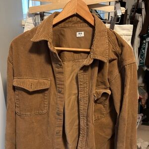 Uniqlo corduroy shirt